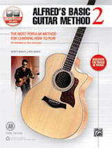 Alfred's Basic Guitar Method #2 Guitar and Fretted sheet music cover Thumbnail